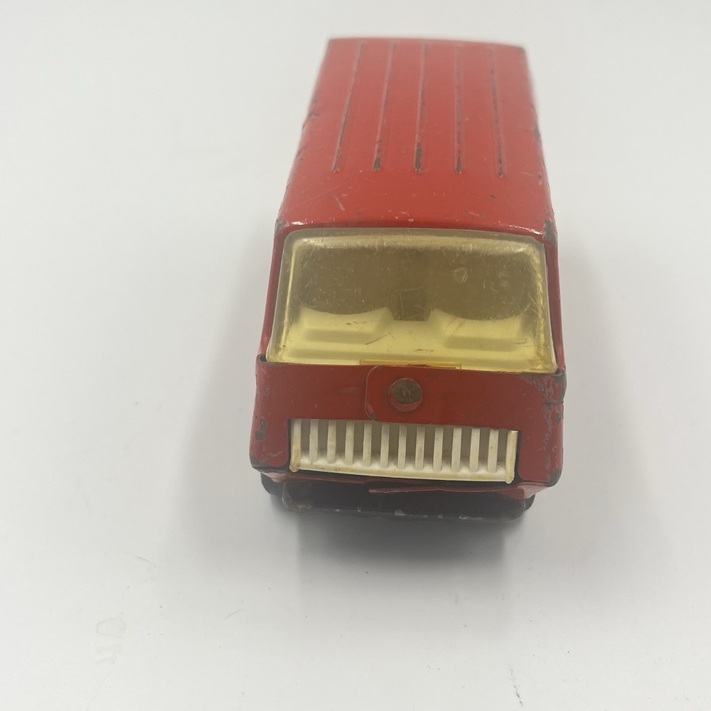 Vintage‎ 1970s Small Red Tonka Van Pressed Steel Toy #55360 - Made in USA - Picture 2 of 9